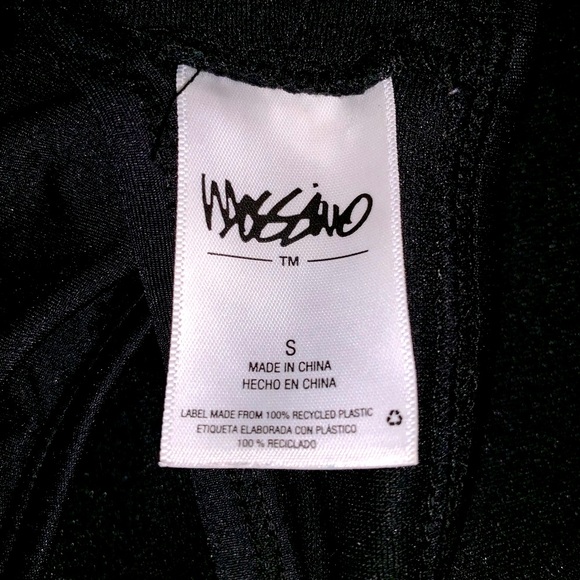 Criss-cross bikini top (black) - Picture 6 of 6